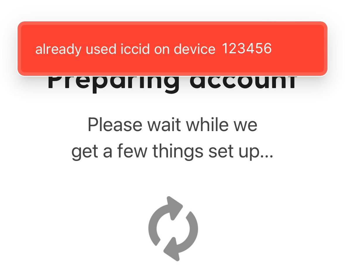 already used ICCID error during bark phone setup.JPG